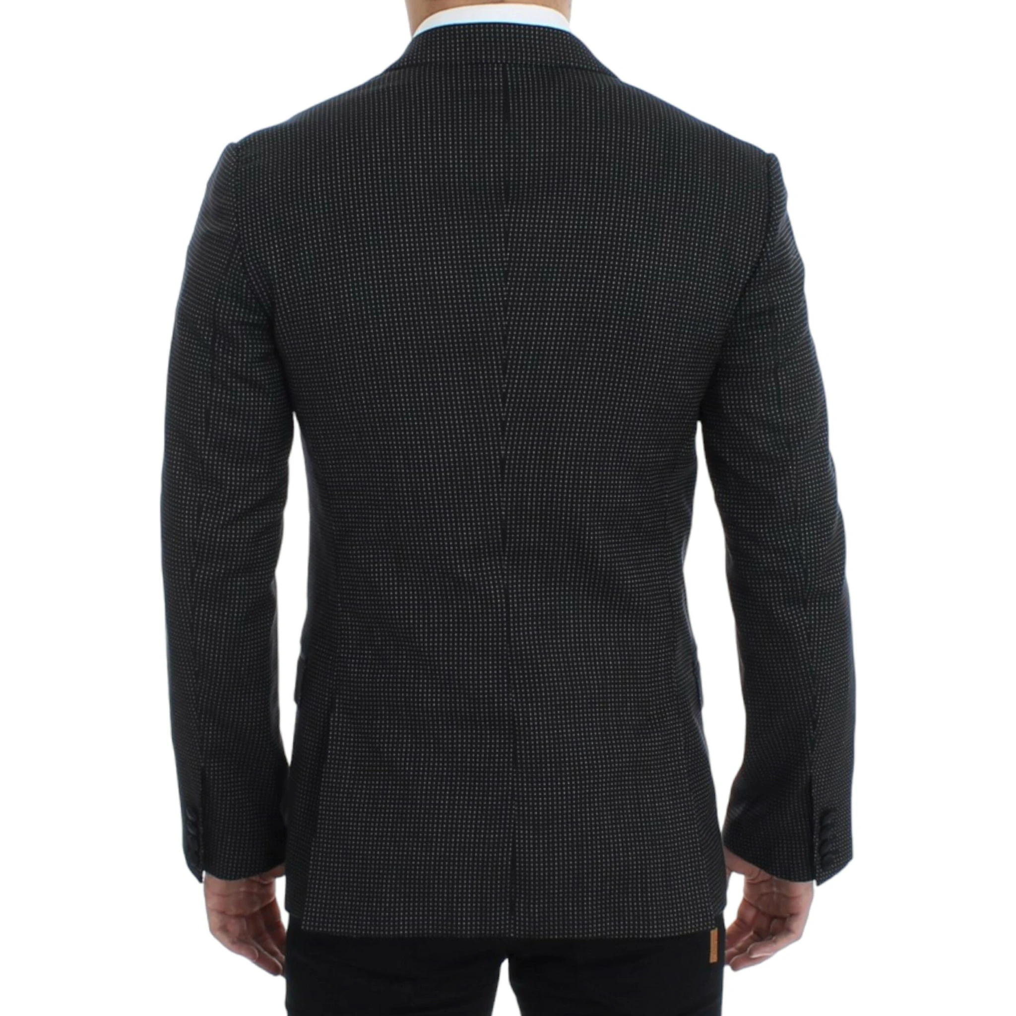 Black wool slim MARTINI blazer