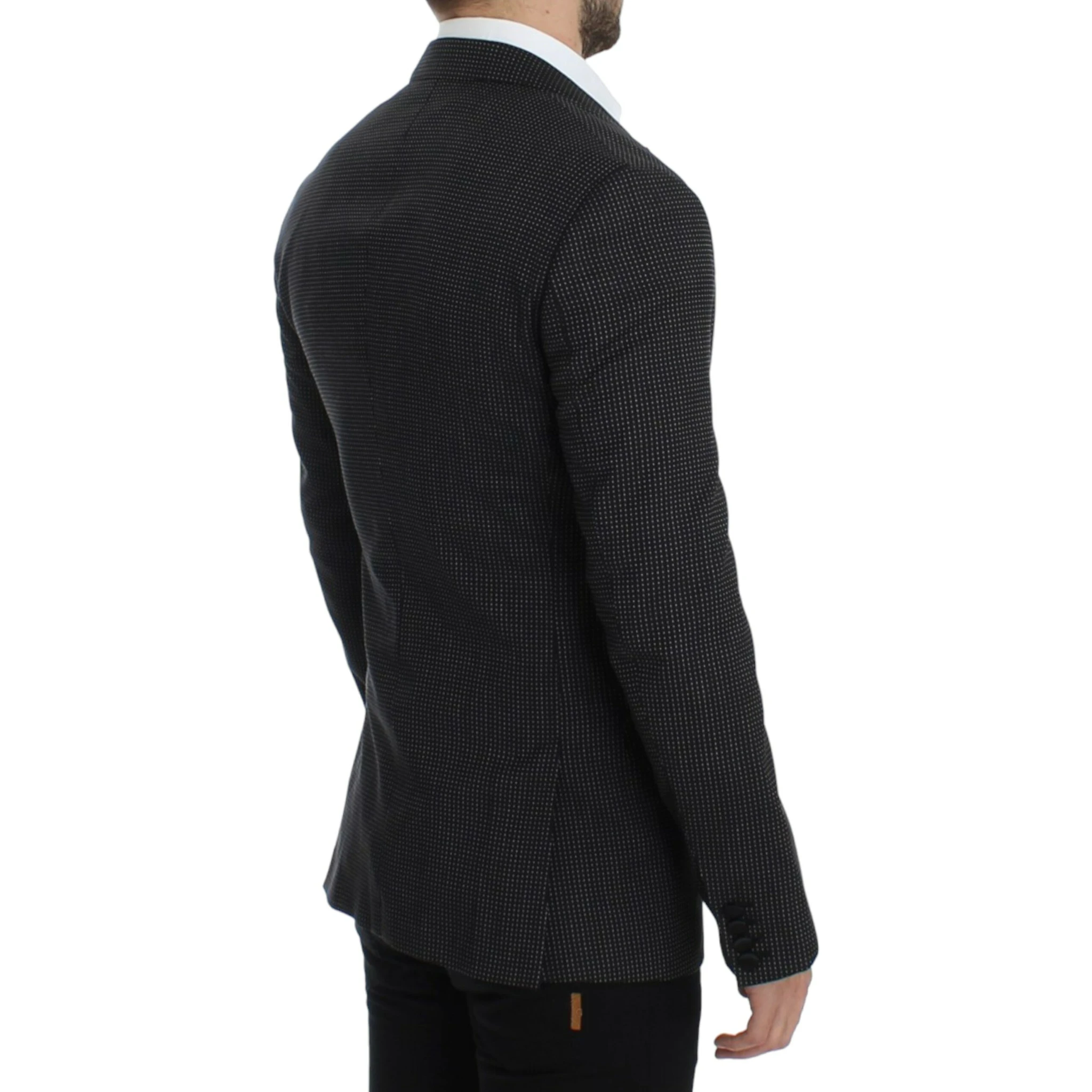 Black wool slim MARTINI blazer