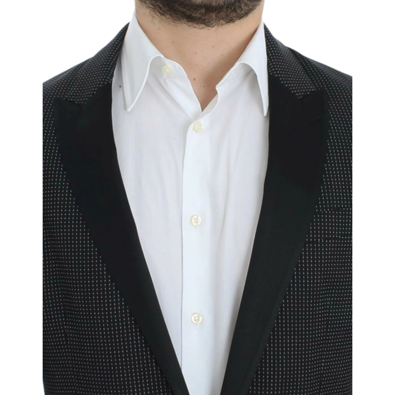 Black wool slim MARTINI blazer