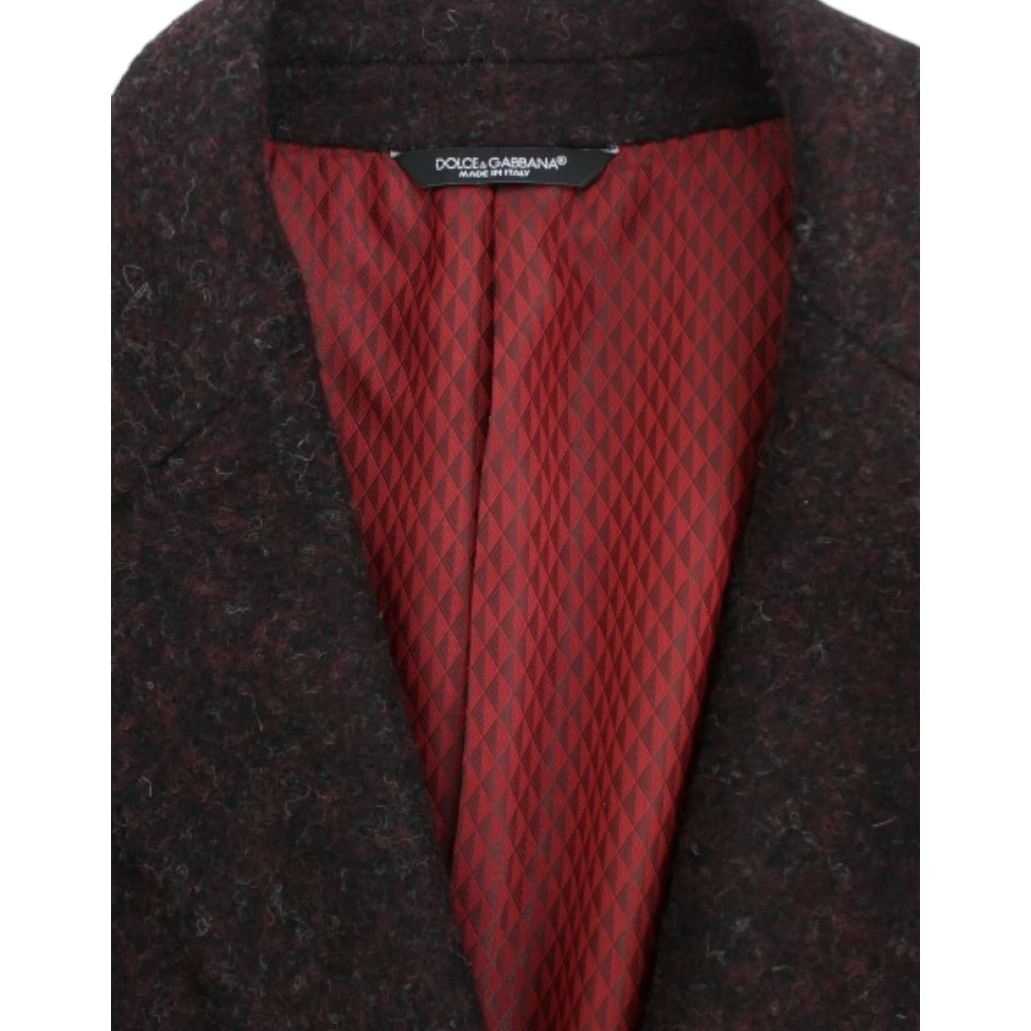 Bordeaux alpaga two button blazer