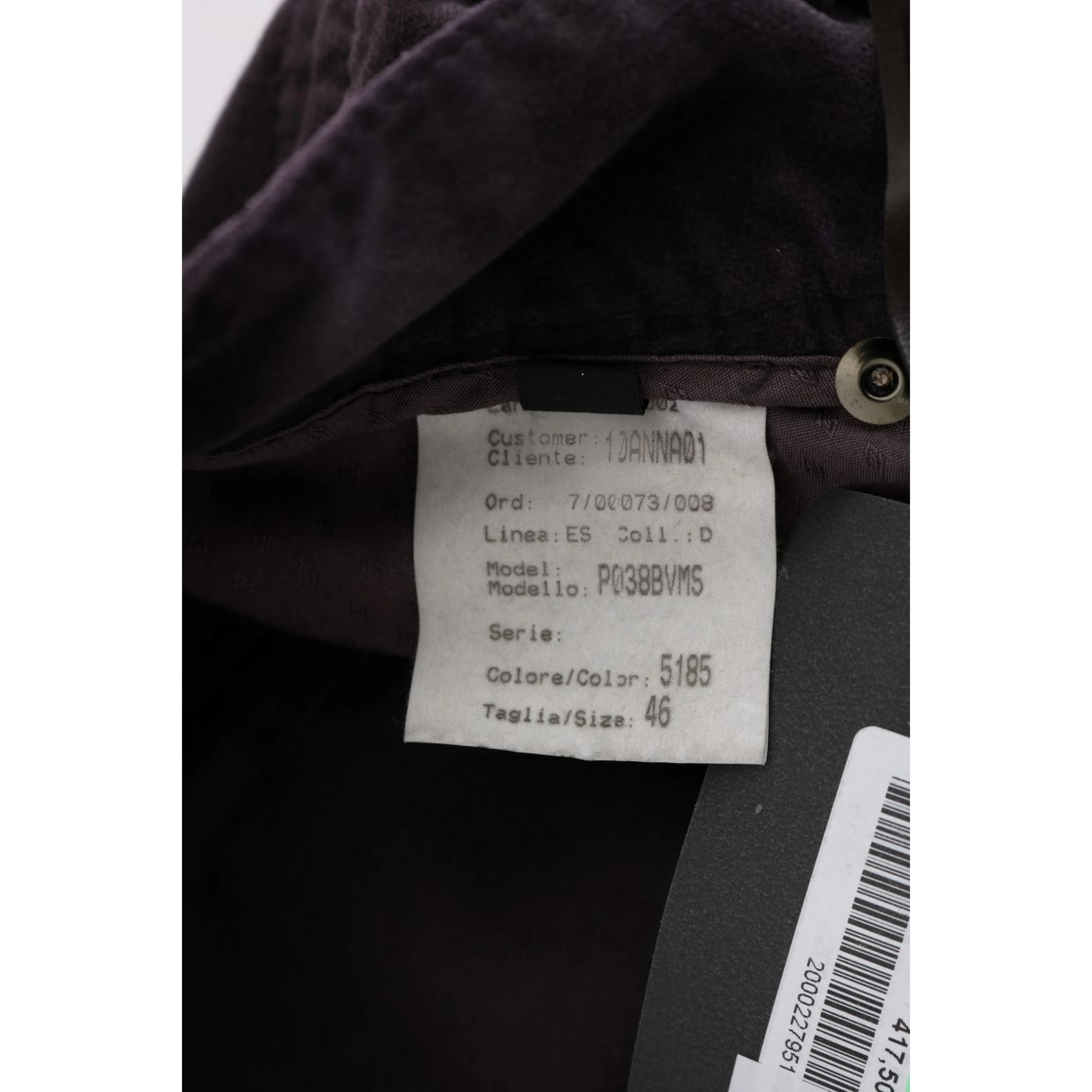 Brown Cotton Cropped Casual Pants