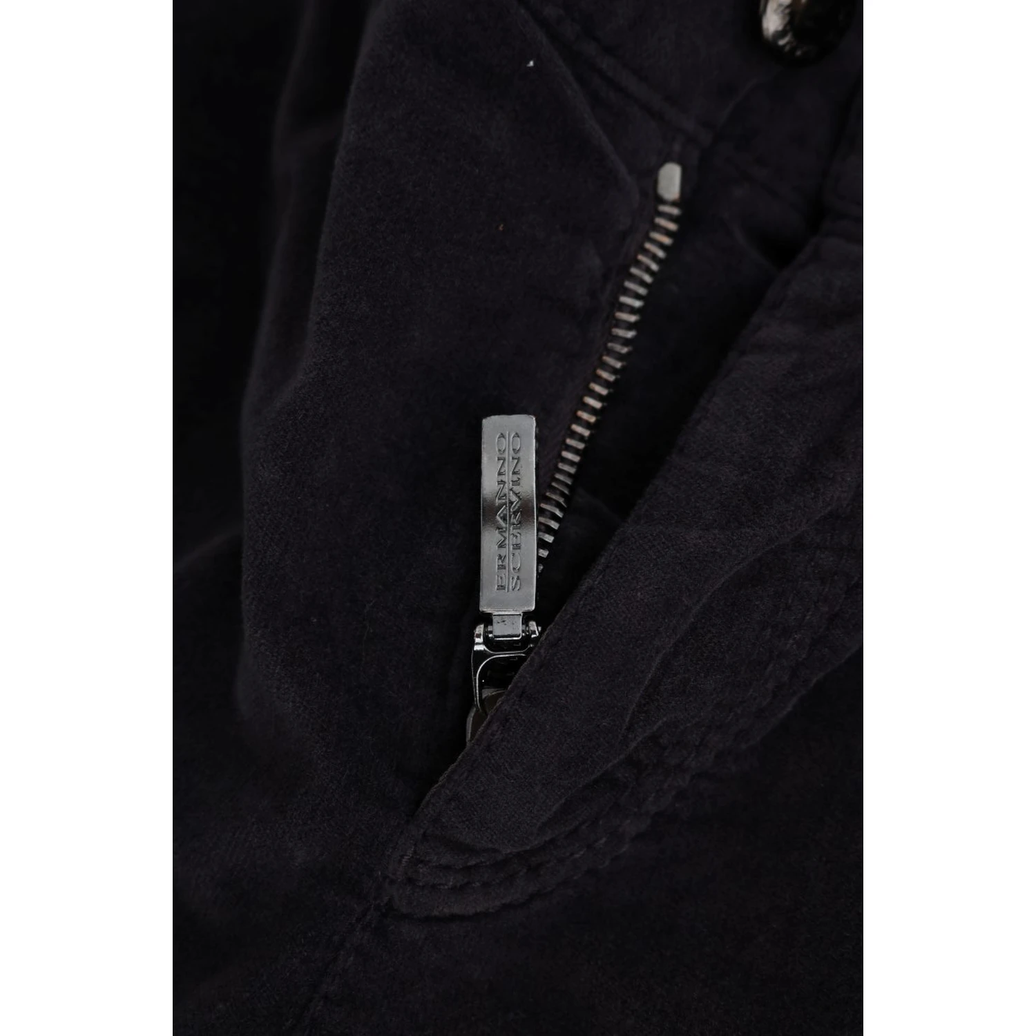 Brown Cotton Cropped Casual Pants