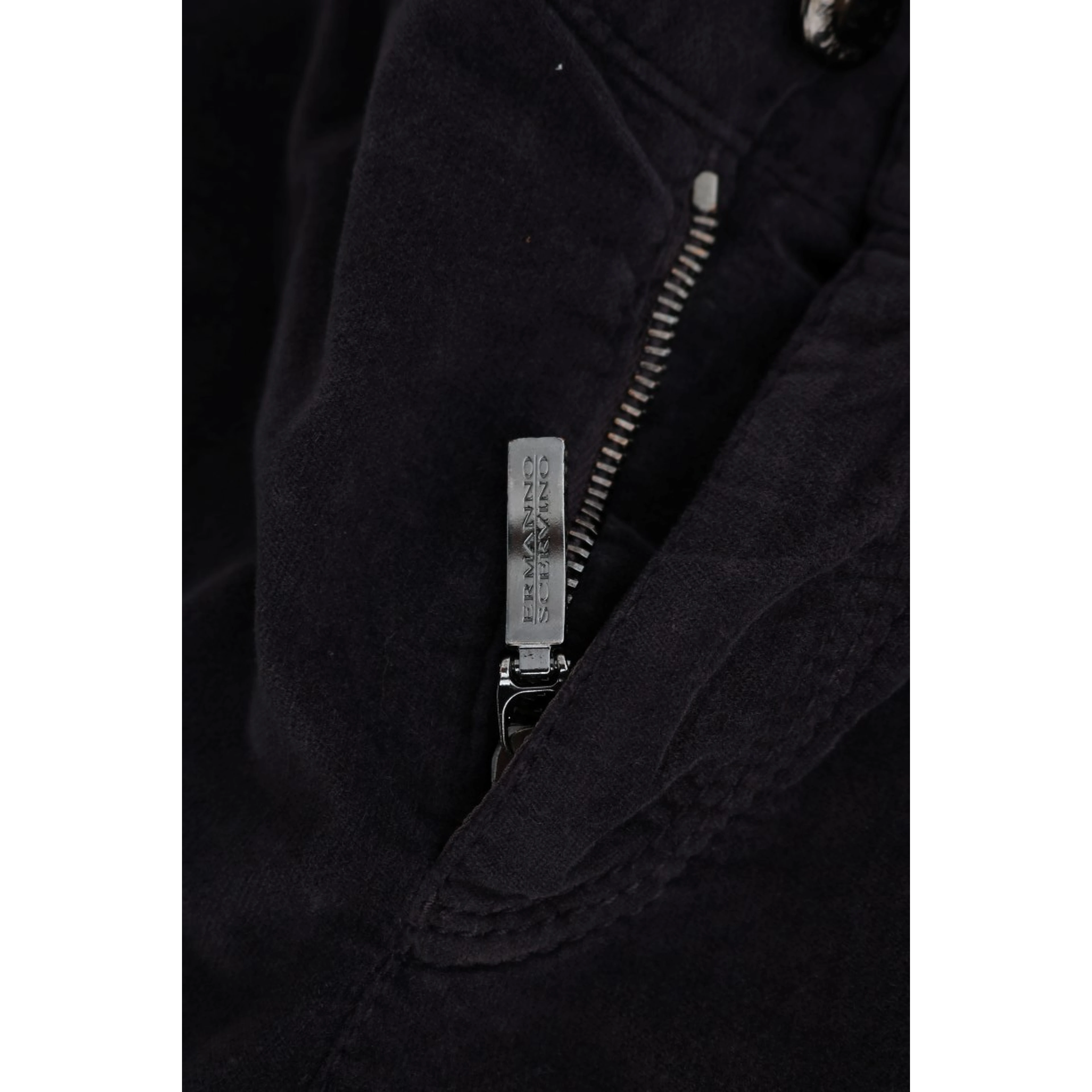 Brown Cotton Cropped Casual Pants