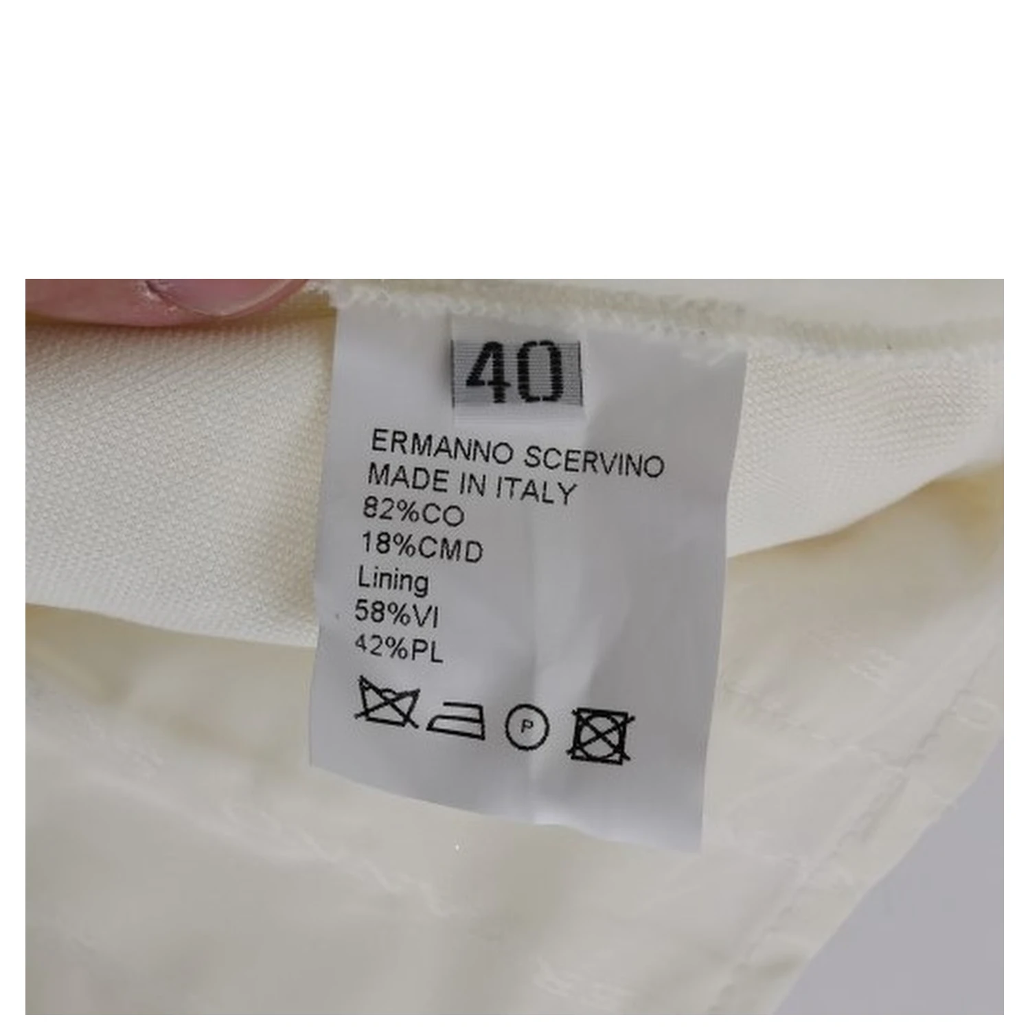 White Cotton Regular Fit Casual Pants