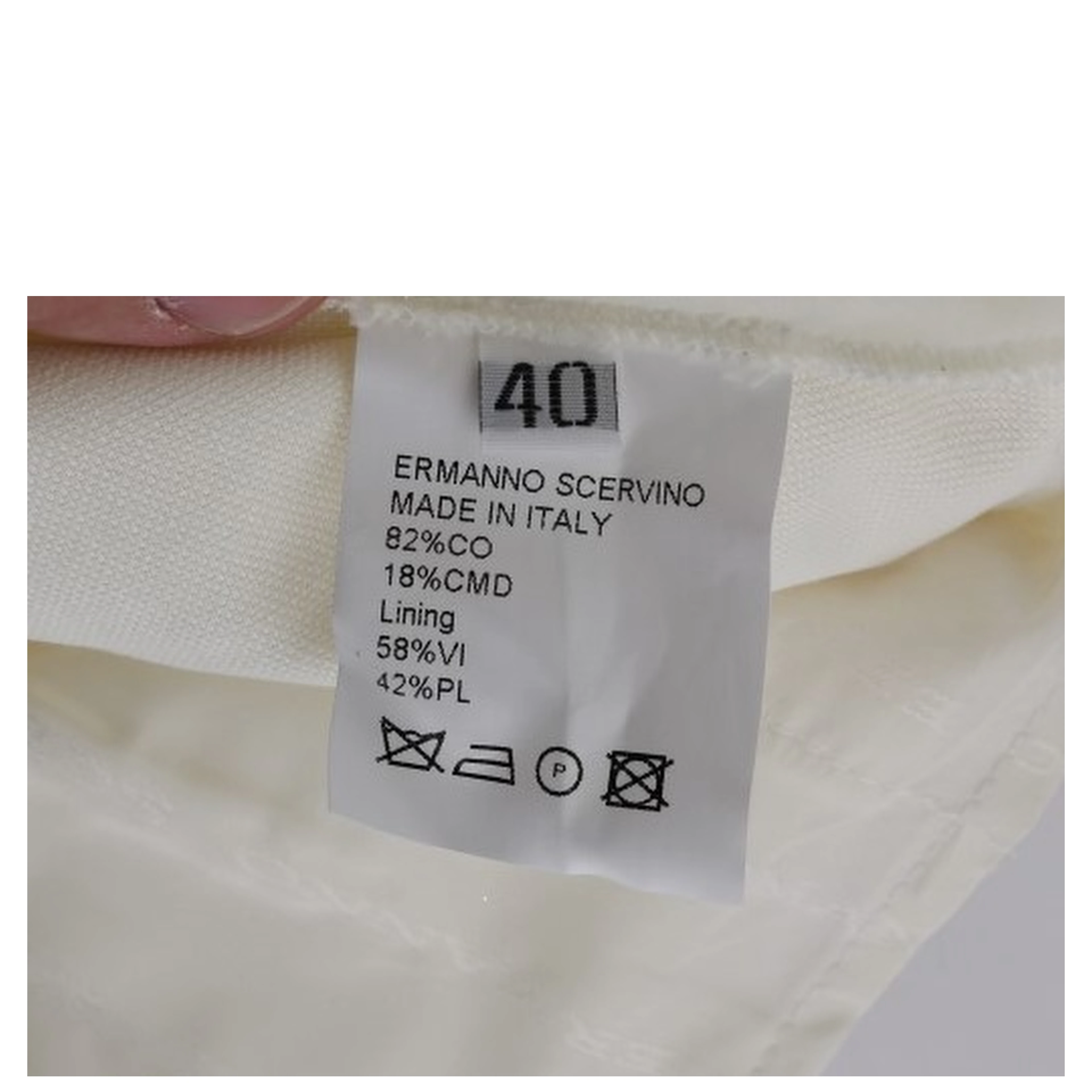 White Cotton Regular Fit Casual Pants