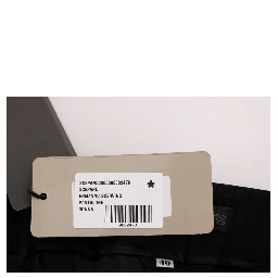 Black Viscose Flare Bootcut Pants