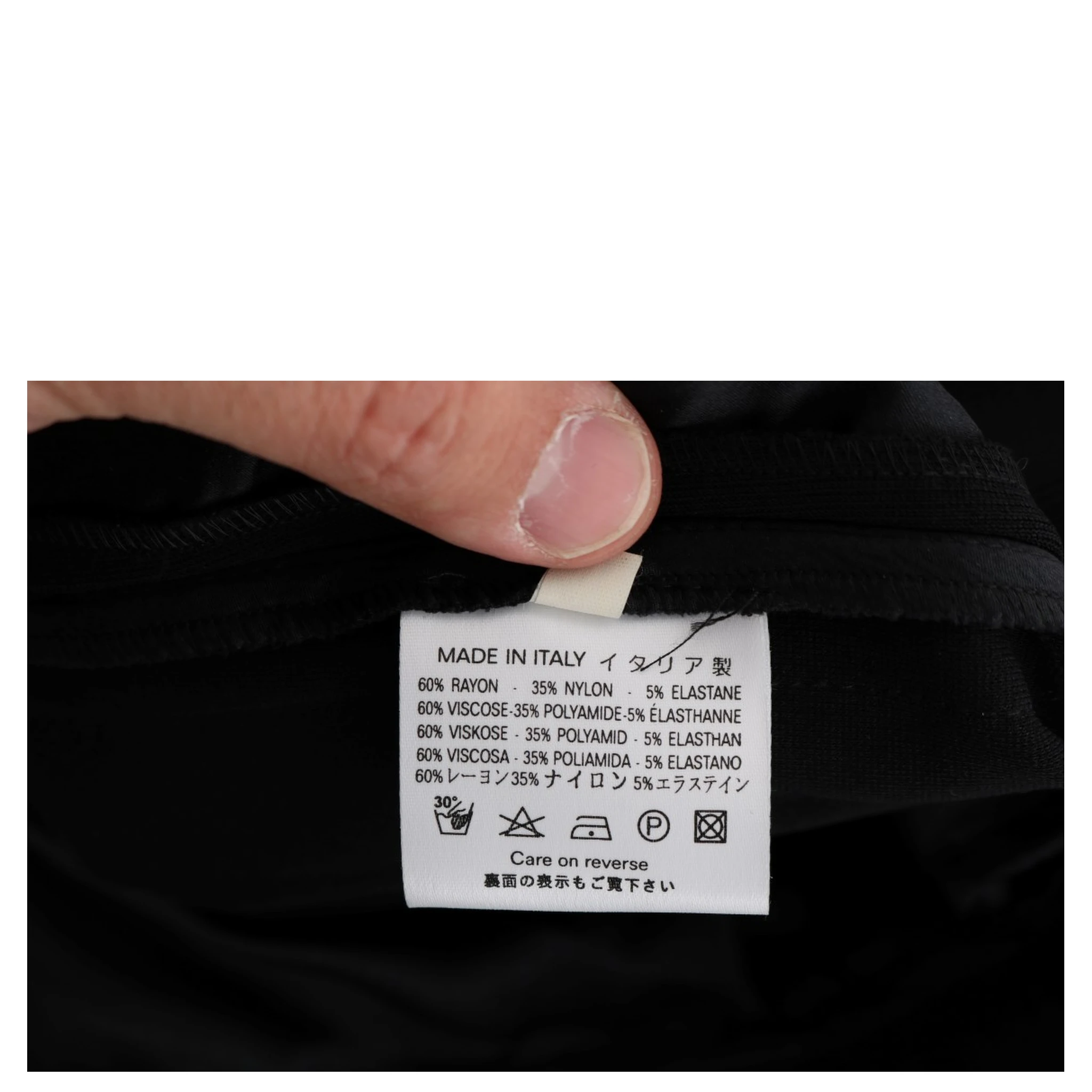 Black Viscose Flare Bootcut Pants