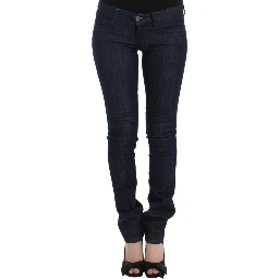 Blue skinny leg jeans