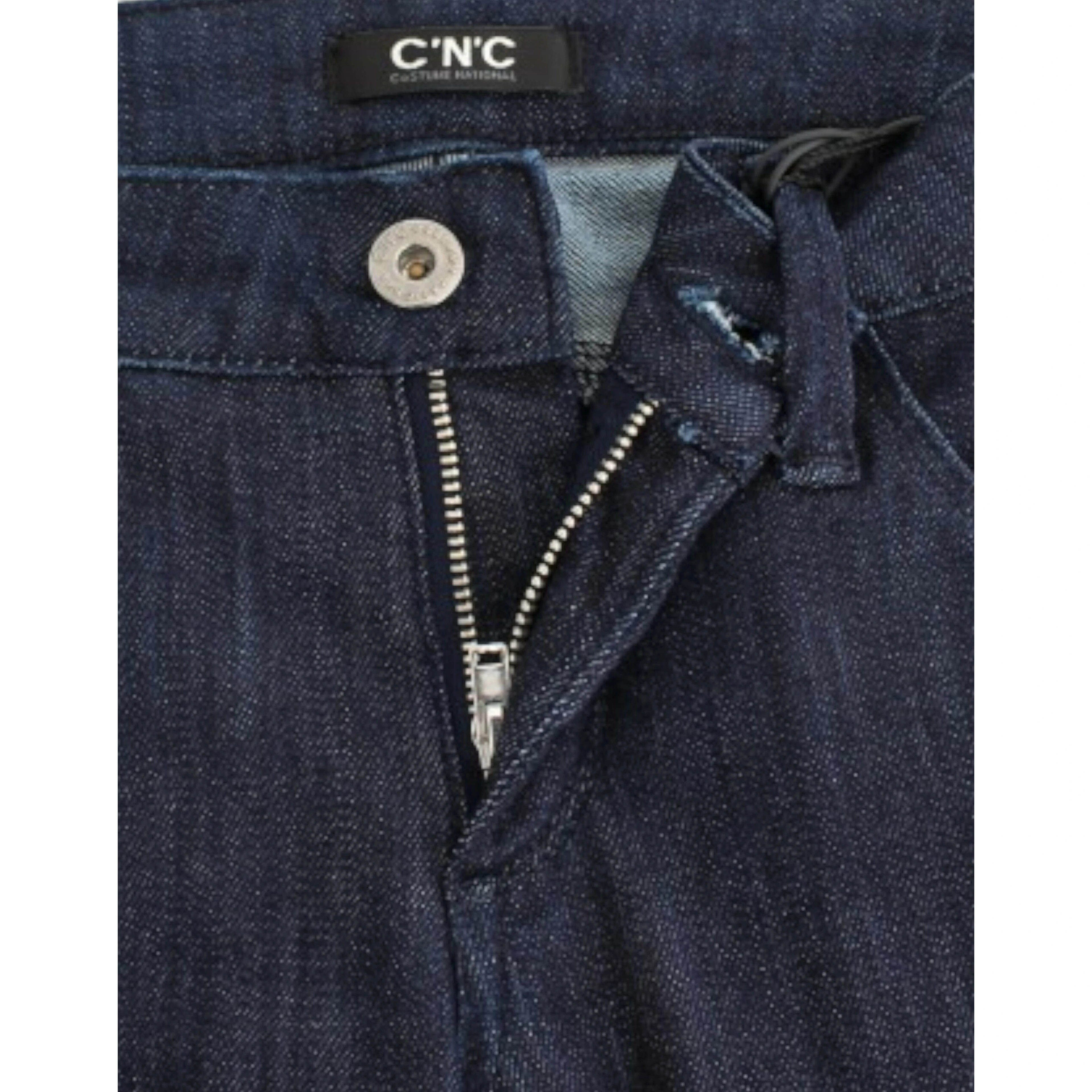 Blue skinny leg jeans
