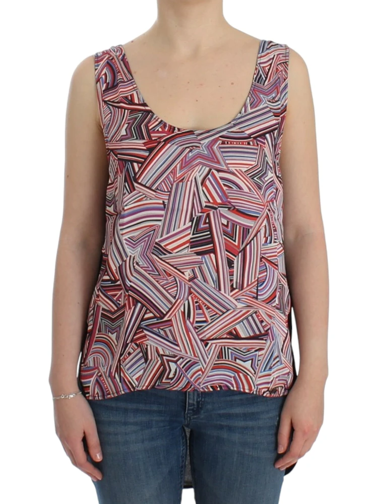 C'n'c  Multicolor Sleeveless Top