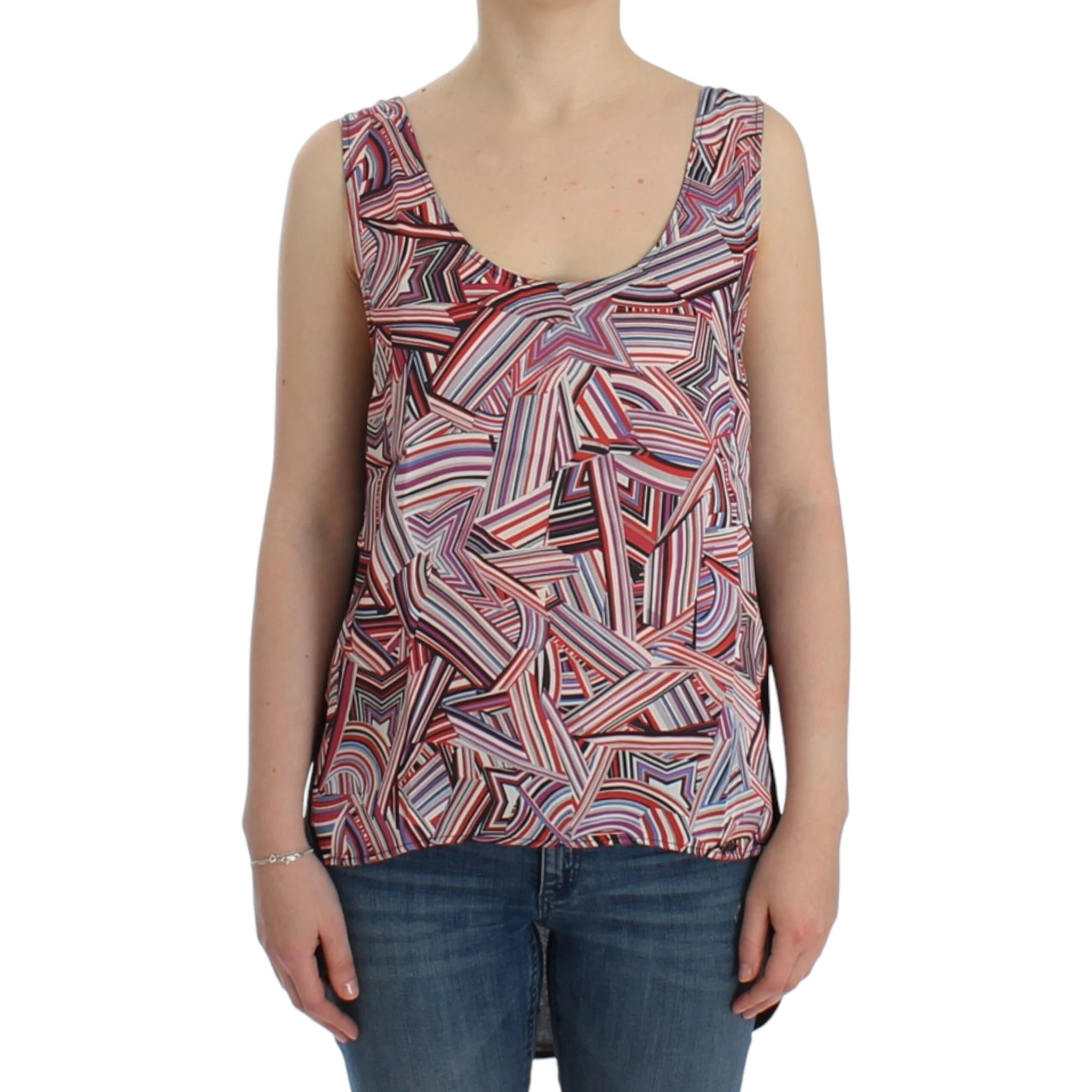 C'n'c  Multicolor Sleeveless Top