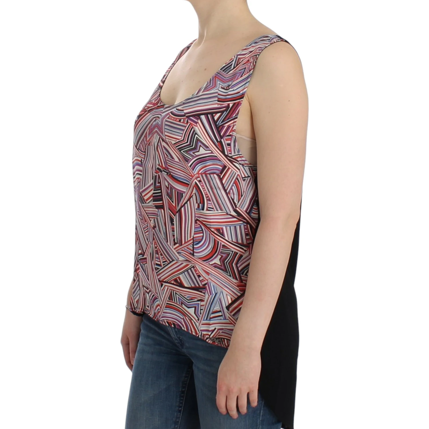C'n'c Multicolor Sleeveless Top