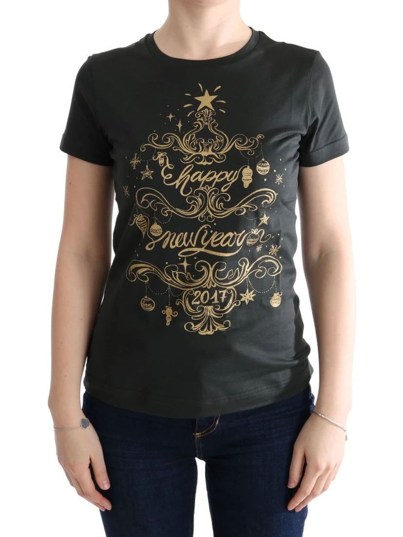 Green Cotton 2017 Motive T-Shirt