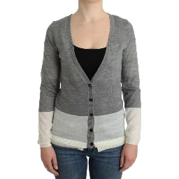 Gray lightweight cardigan