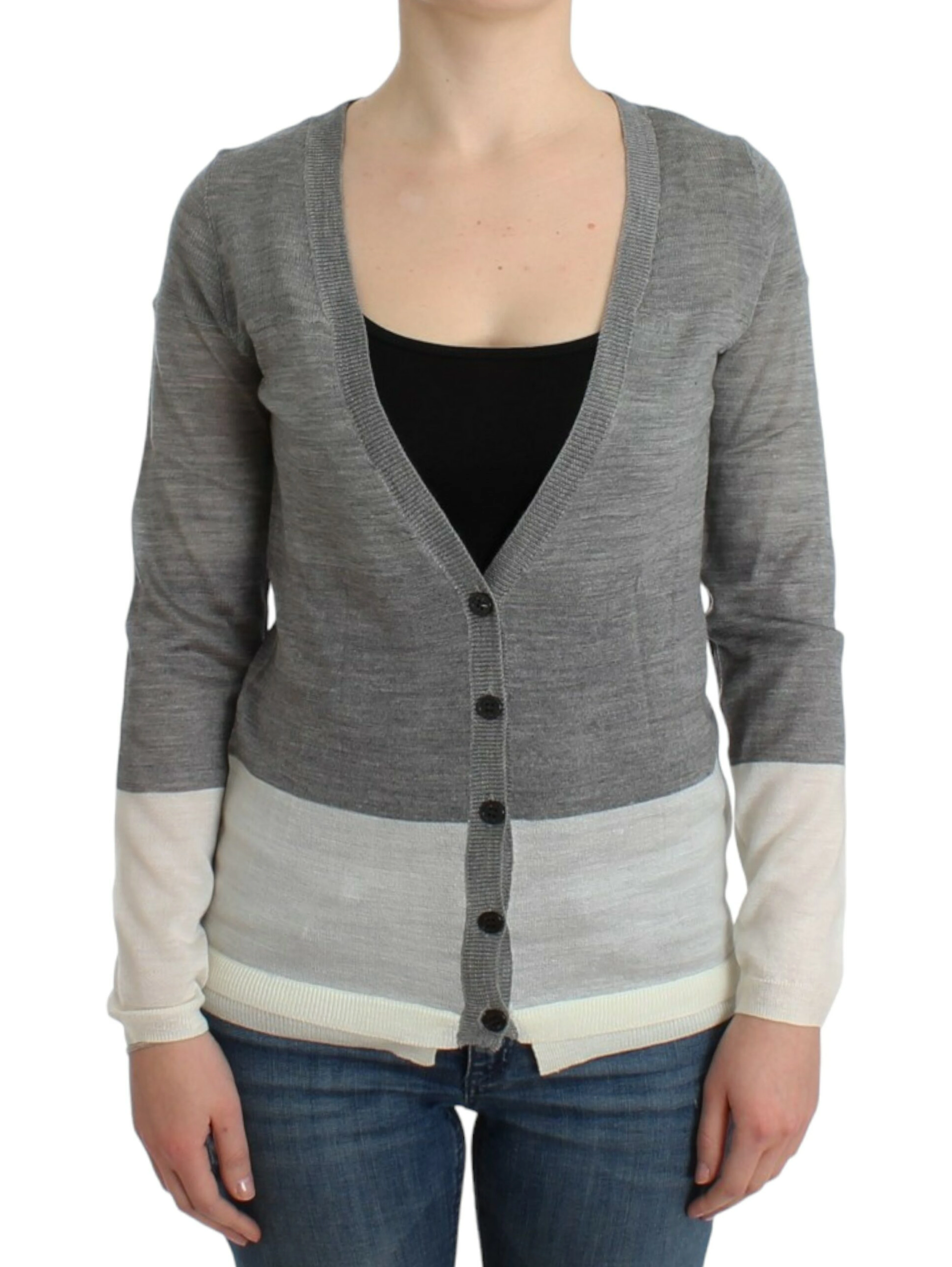 Lightweight Cardigan In Gray