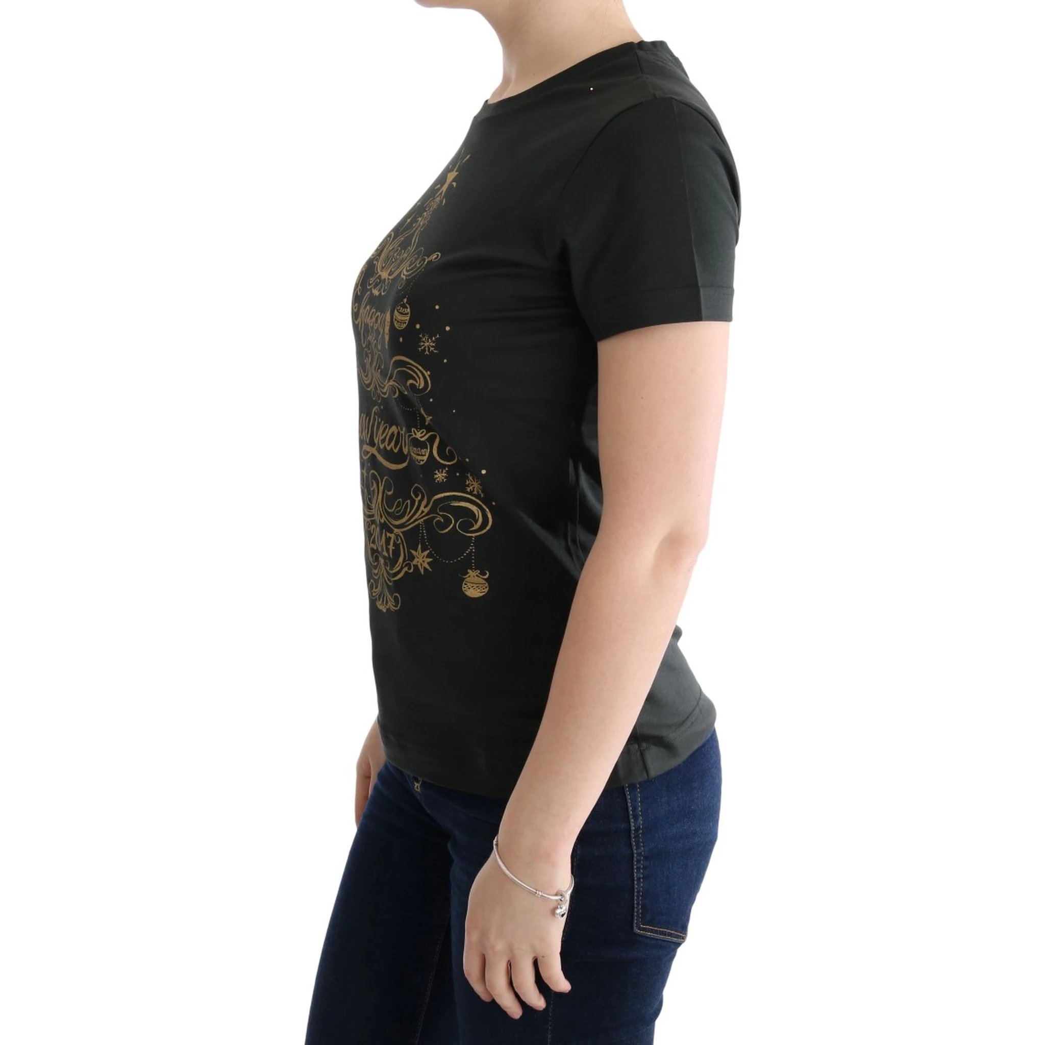 Green Cotton 2017 Motive T-Shirt