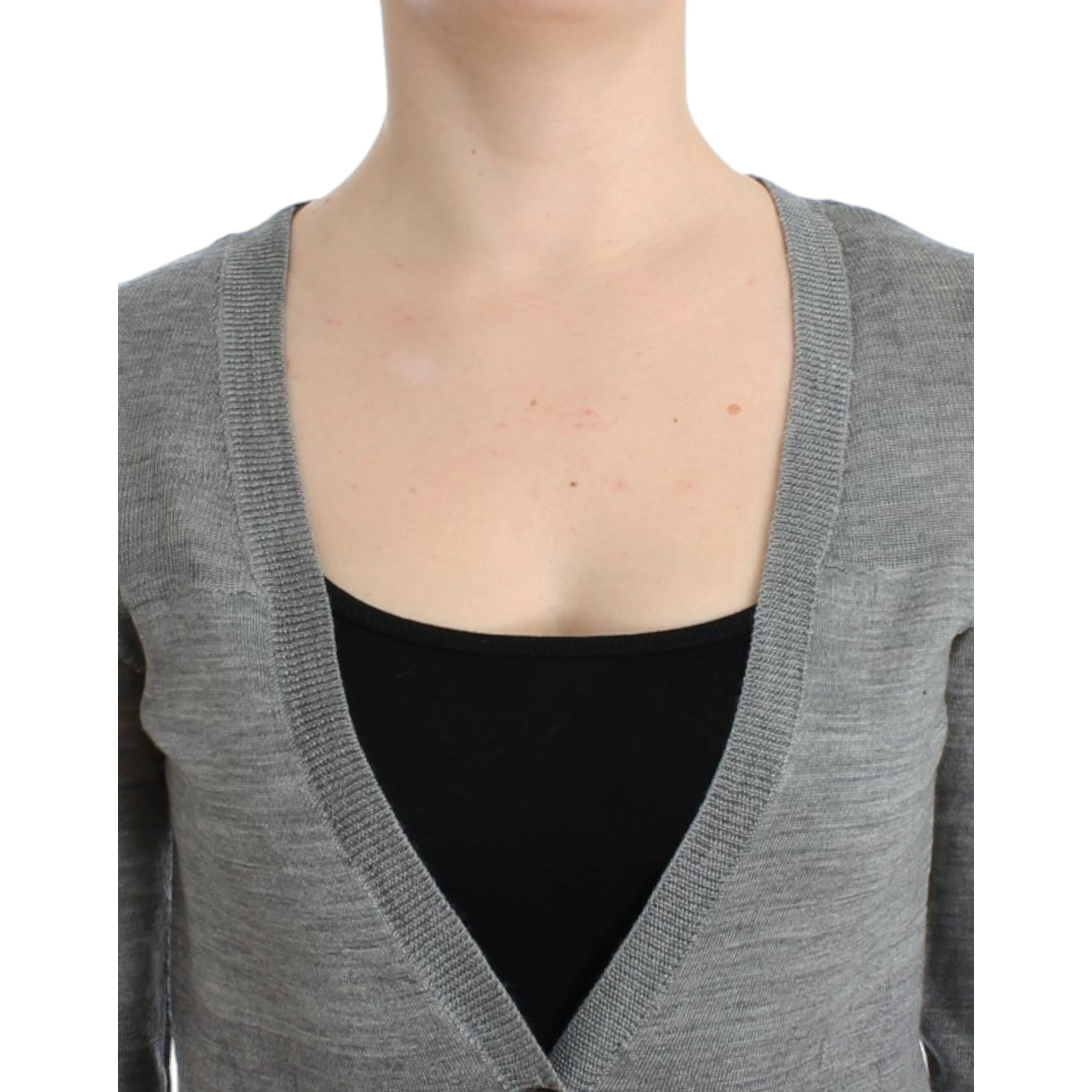 Lightweight Cardigan In Gray