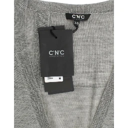 Gray lightweight cardigan