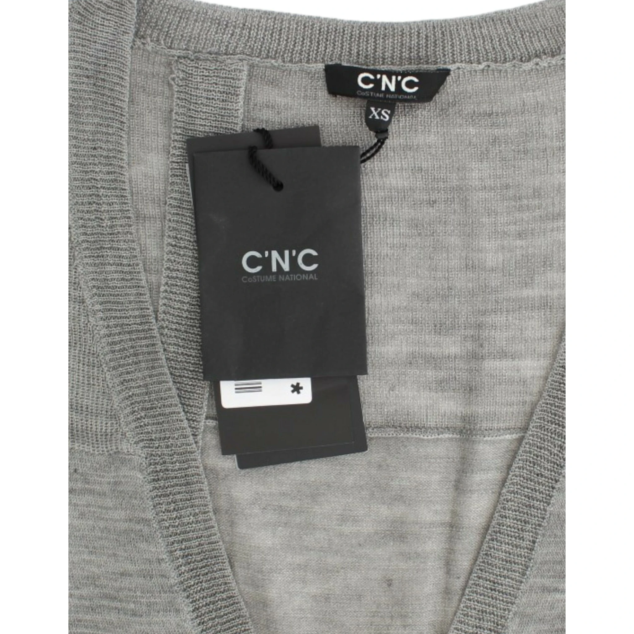 Gray lightweight cardigan