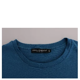 Blue Cotton 2017 Motive T-Shirt
