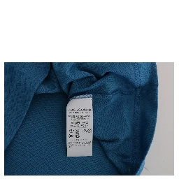 Blue Cotton 2017 Motive T-Shirt