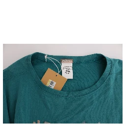 Green Cotton Oversized Sweater