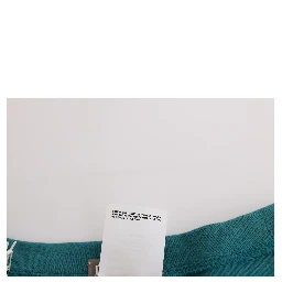 Green Cotton Oversized Sweater