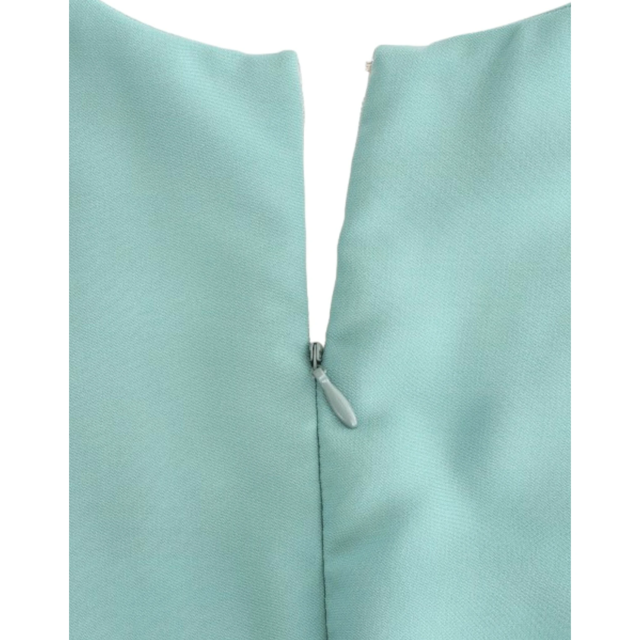 Elegant V-neck Midi Women's Dress In Green