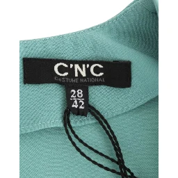 Elegant V-neck Midi Women's Dress In Green