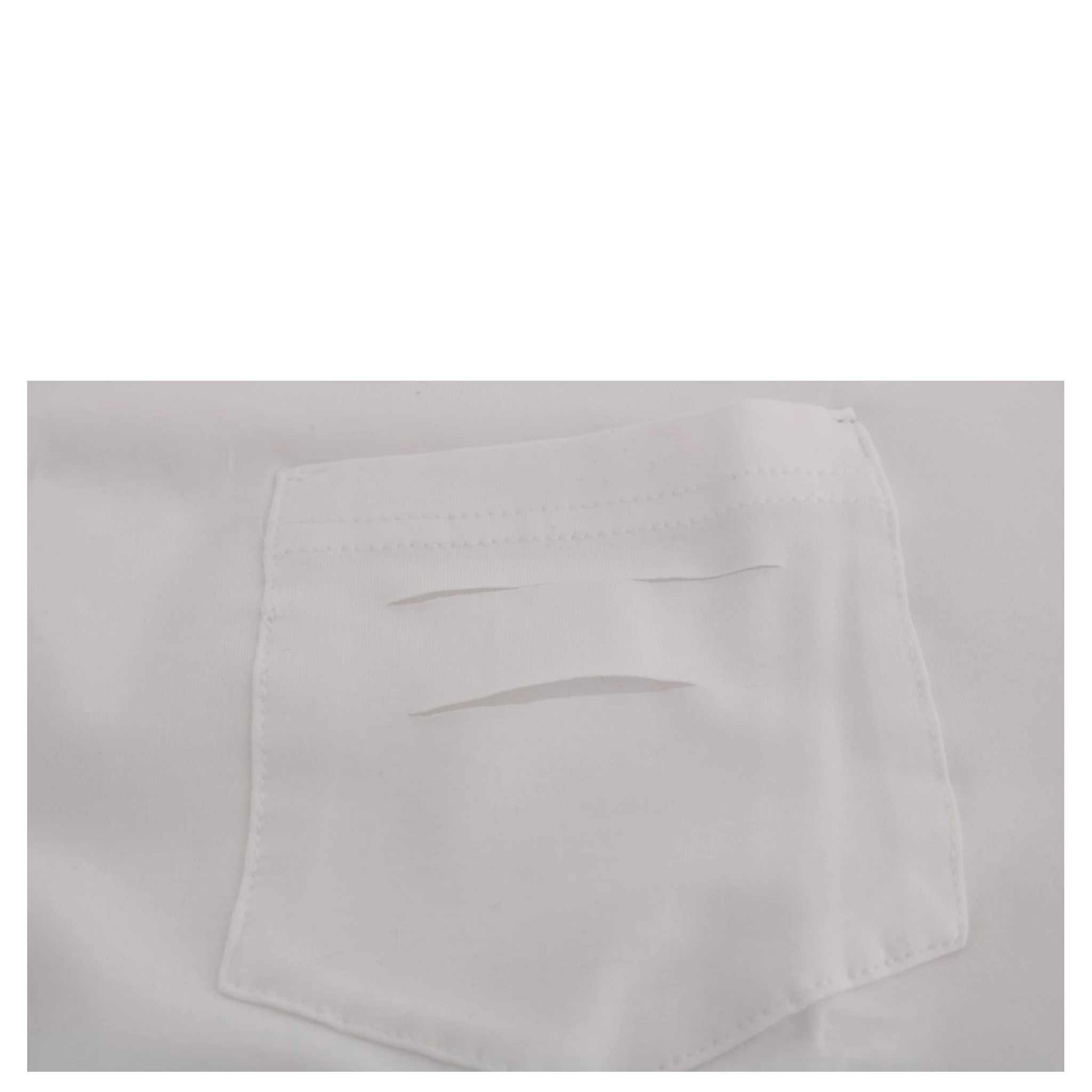 White Cotton Crewneck T-Shirt