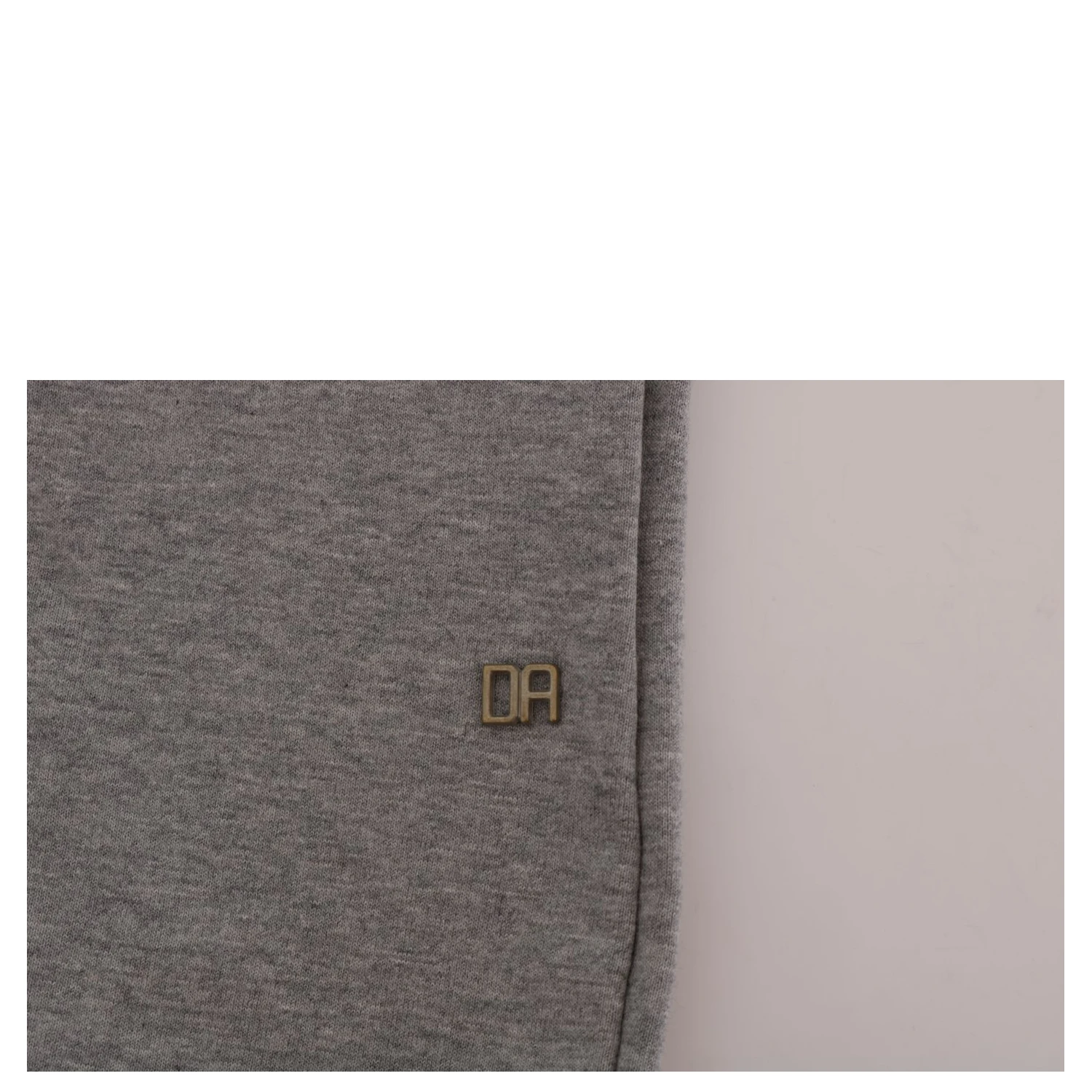 Gray Pullover Hodded Cotton Sweater