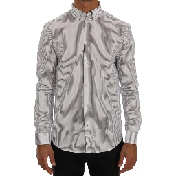 White Blue Striped Casual Cotton Regular Fit Shirt