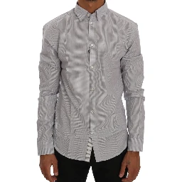 White Blue Check Casual Cotton Regular Fit Shirt