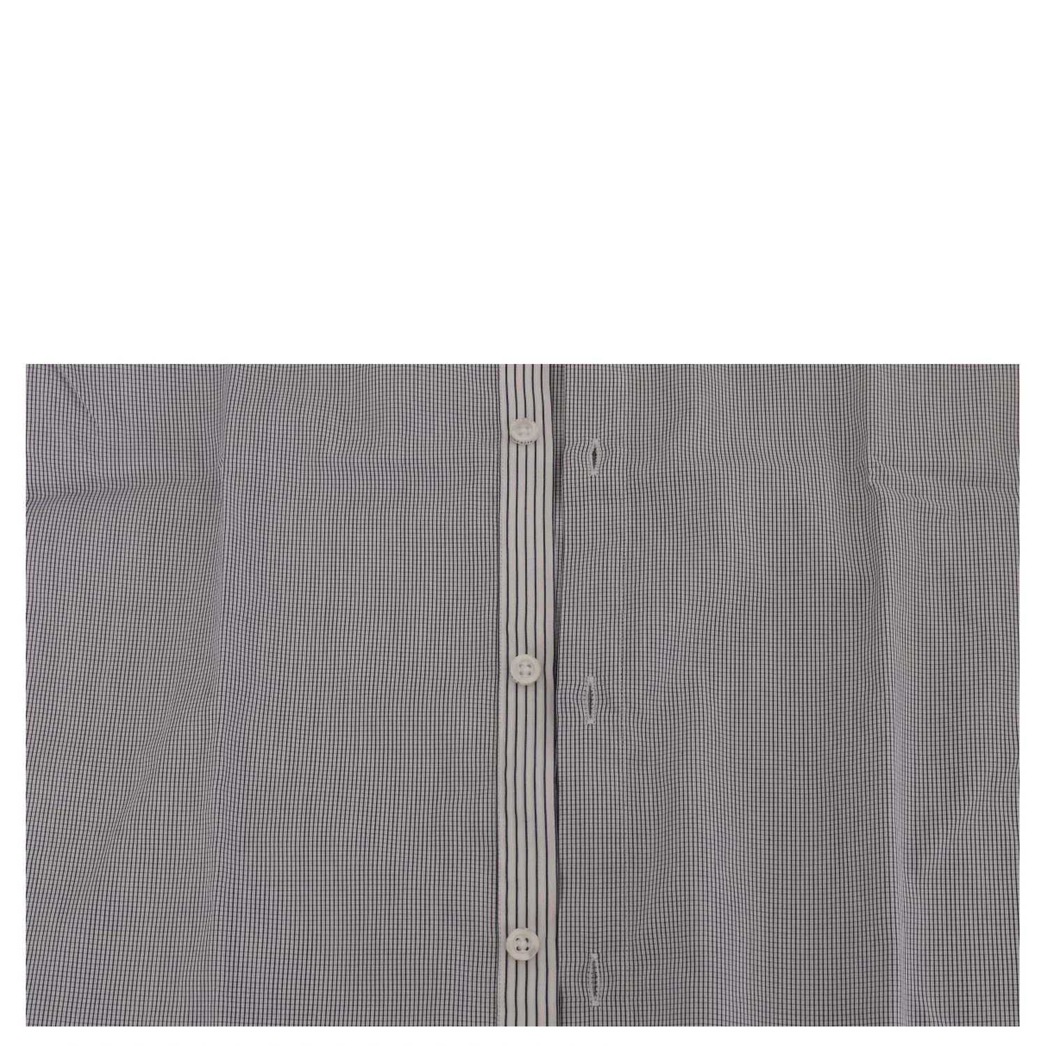 White Blue Check Casual Cotton Regular Fit Shirt