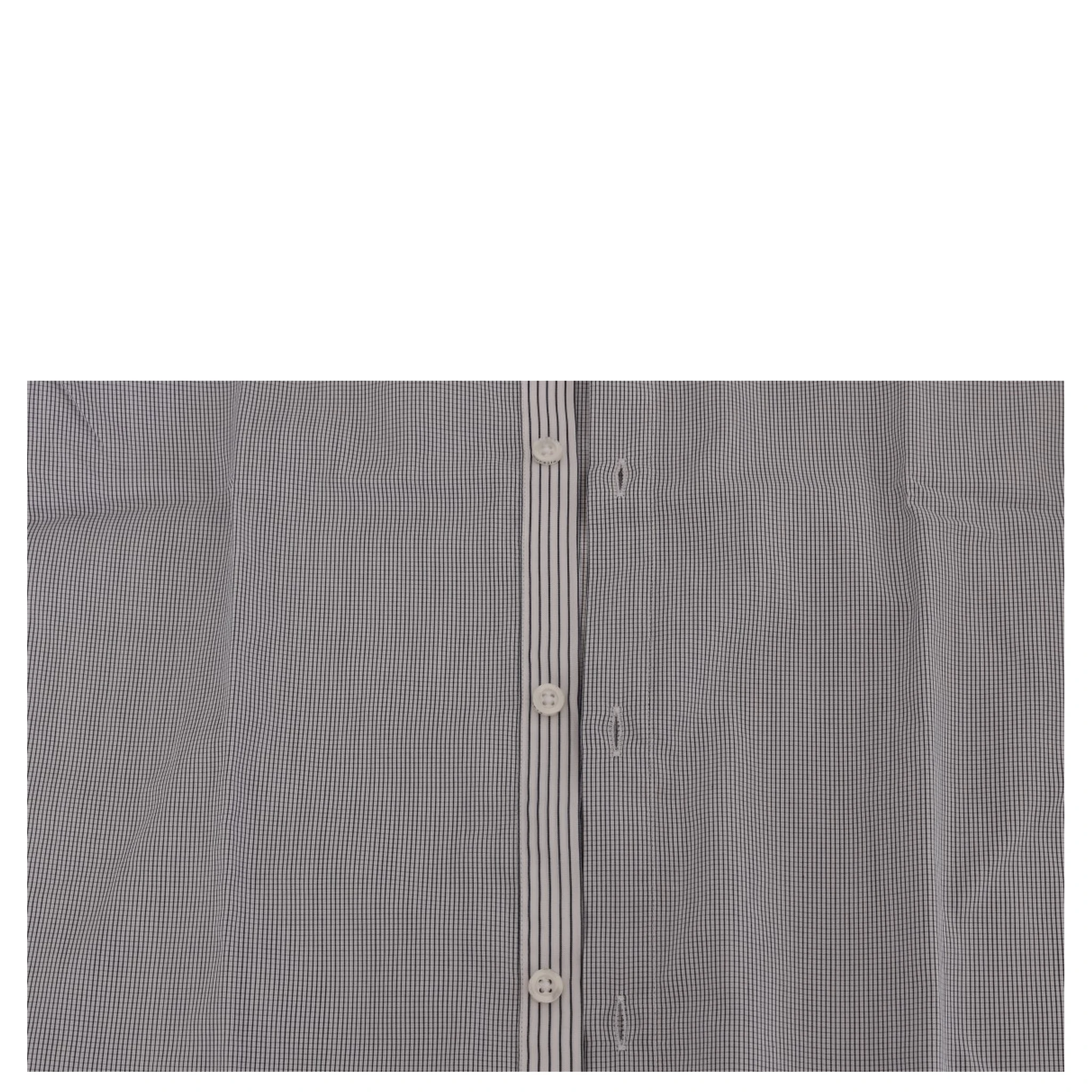 White Blue Check Casual Cotton Regular Fit Shirt