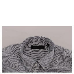 White Blue Check Casual Cotton Regular Fit Shirt