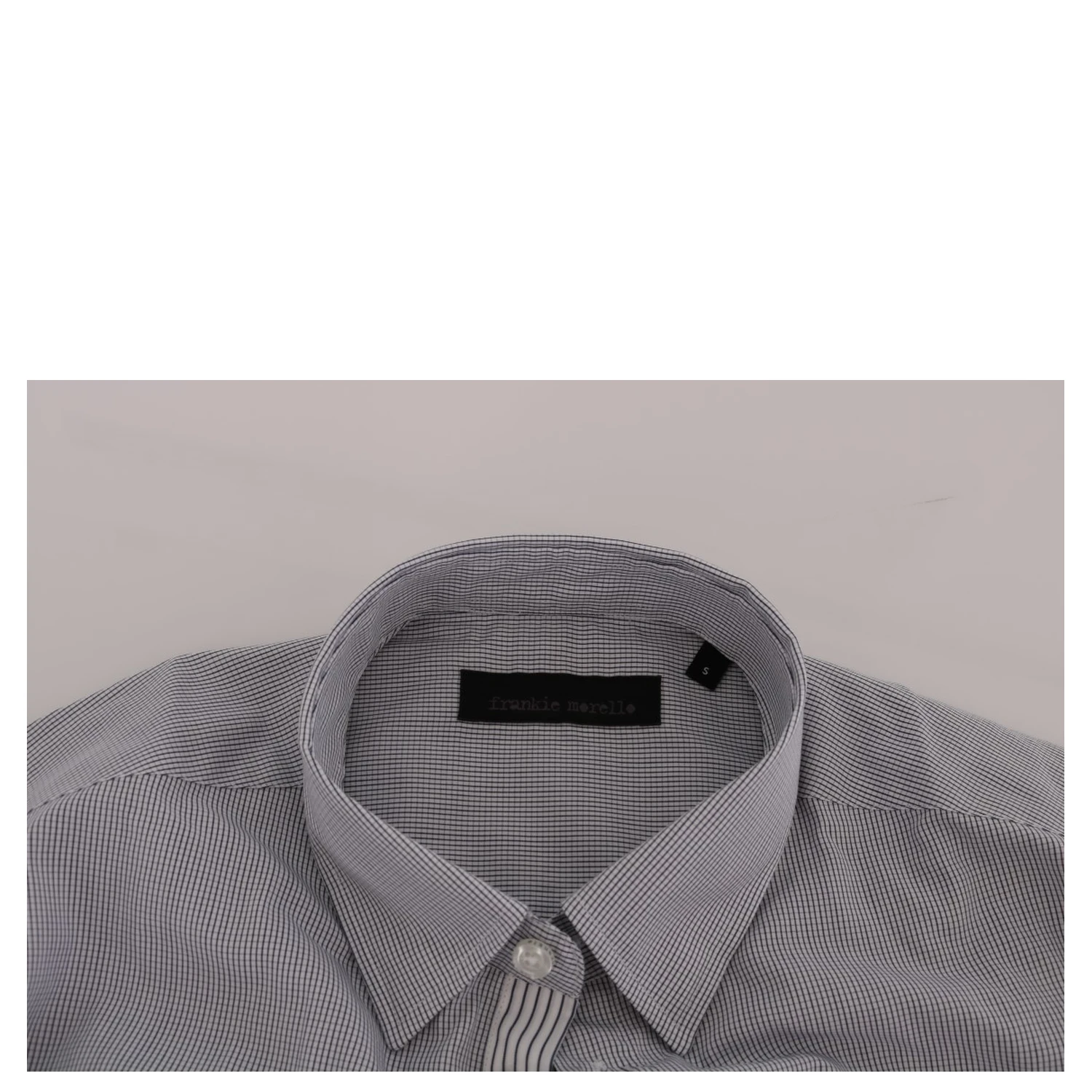 White Blue Check Casual Cotton Regular Fit Shirt
