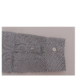 White Blue Check Casual Cotton Regular Fit Shirt