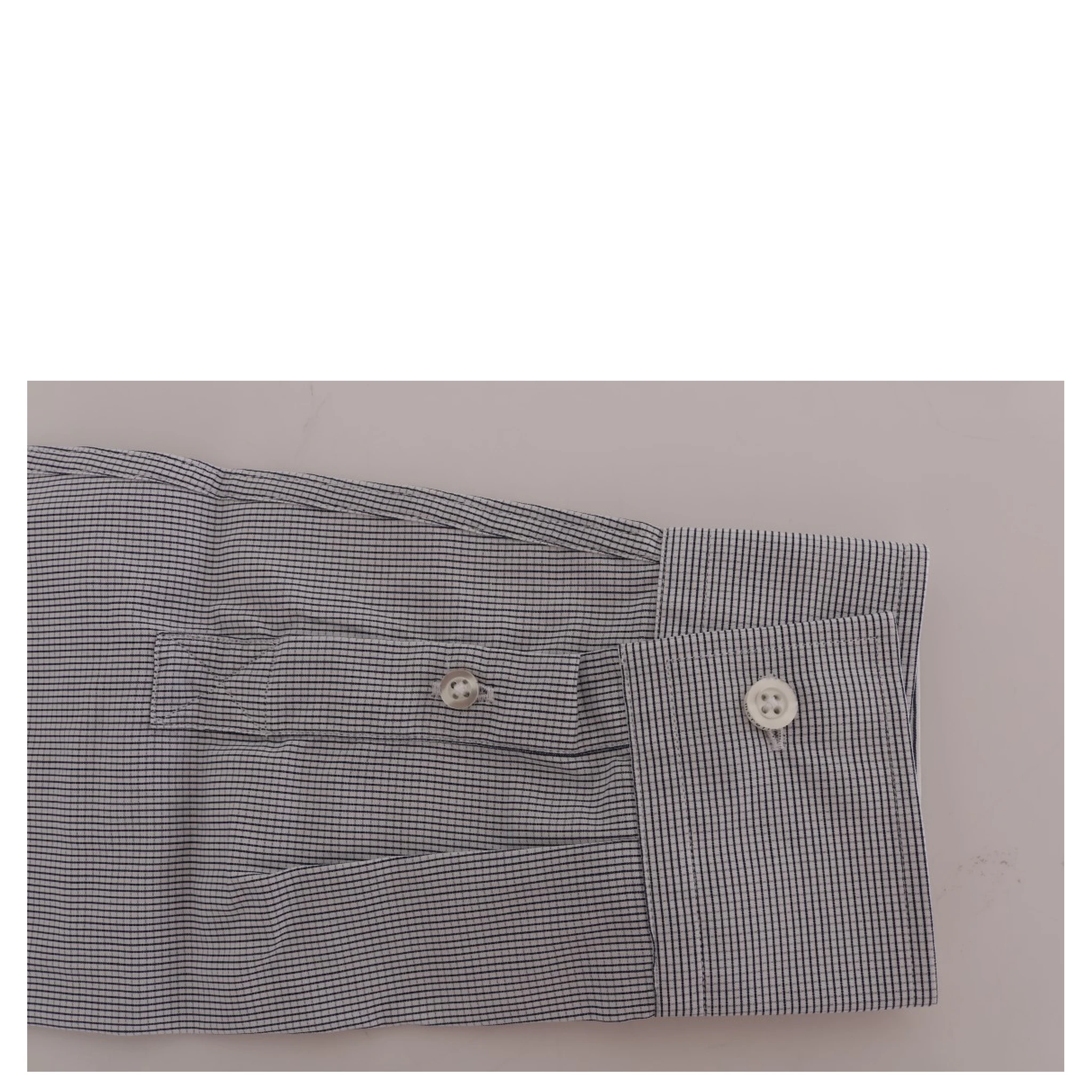 White Blue Check Casual Cotton Regular Fit Shirt