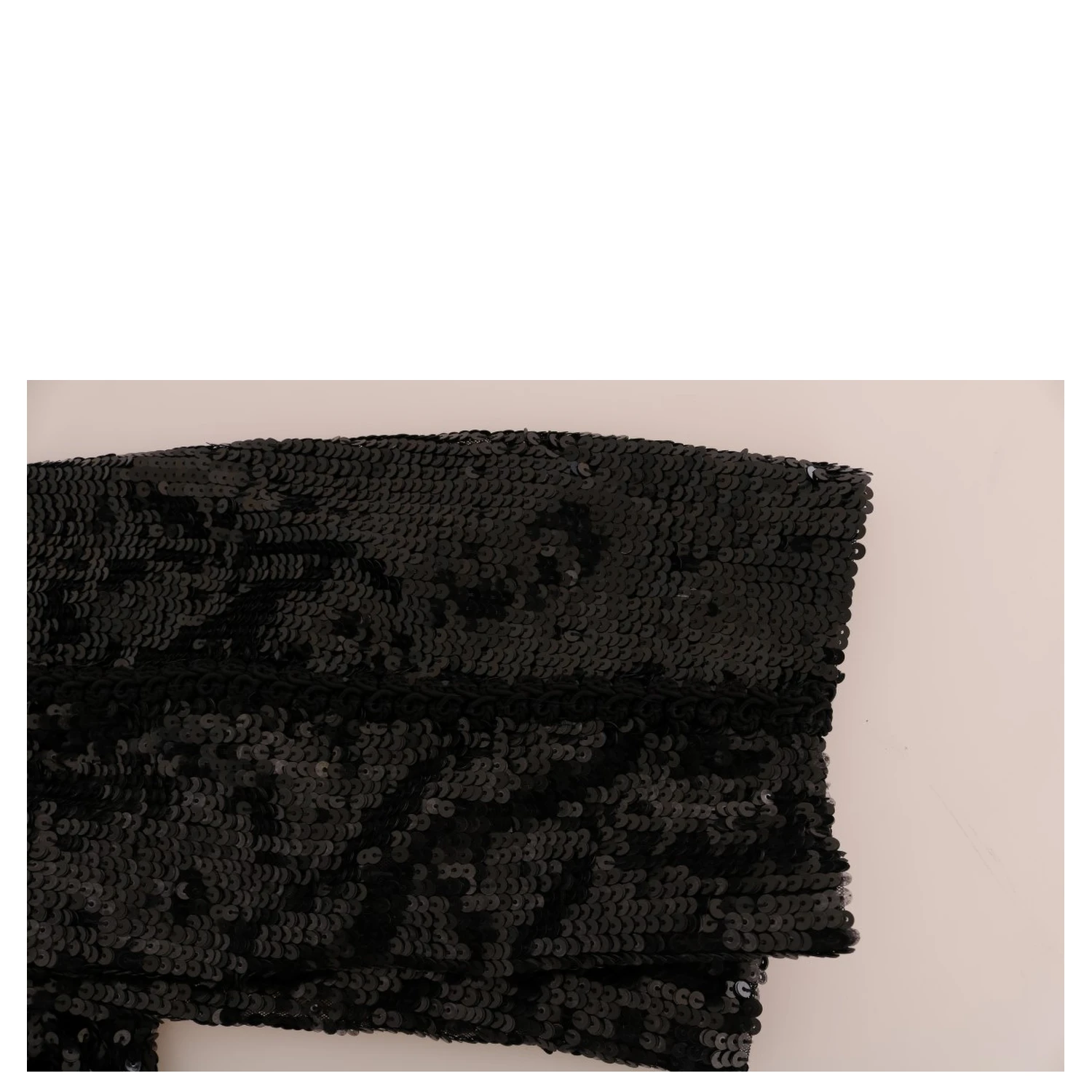 Black Sequined Fashion Shorts