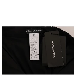 Black Sequined Fashion Shorts