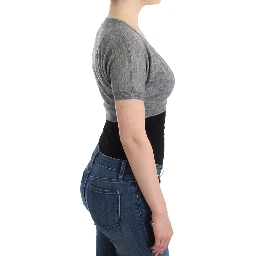 Lingerie Knit Gray Bolero Sweater Cardigan