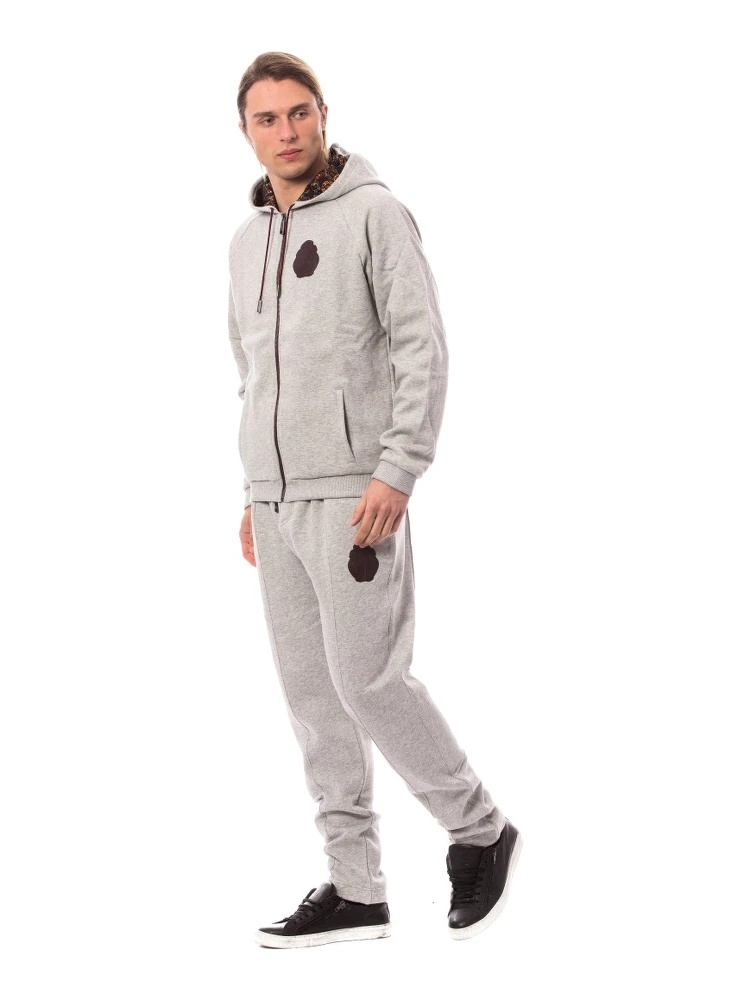 Gray Cotton Hooded Sweatsuit alternative