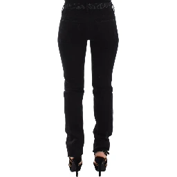 Black Slim Jeans Denim Pants Skinny Stretch