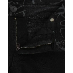 Black Slim Jeans Denim Pants Skinny Stretch