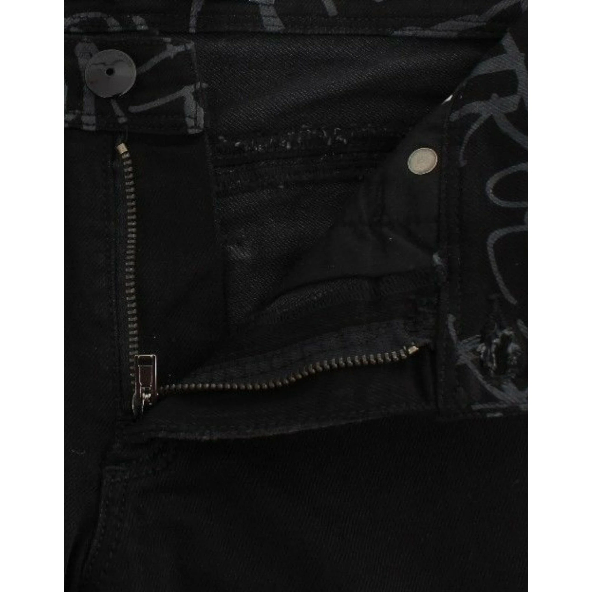 Black Slim Jeans Denim Pants Skinny Stretch