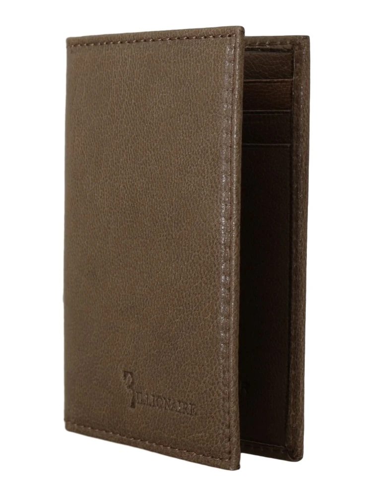 Brown Leather Bifold Wallet