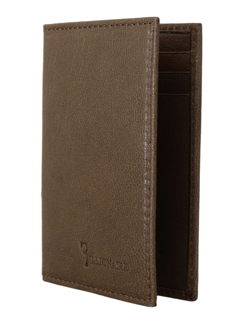 Brown Leather Bifold Wallet