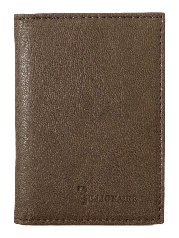 Brown Leather Bifold Wallet alternative