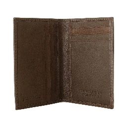 Brown Leather Bifold Wallet